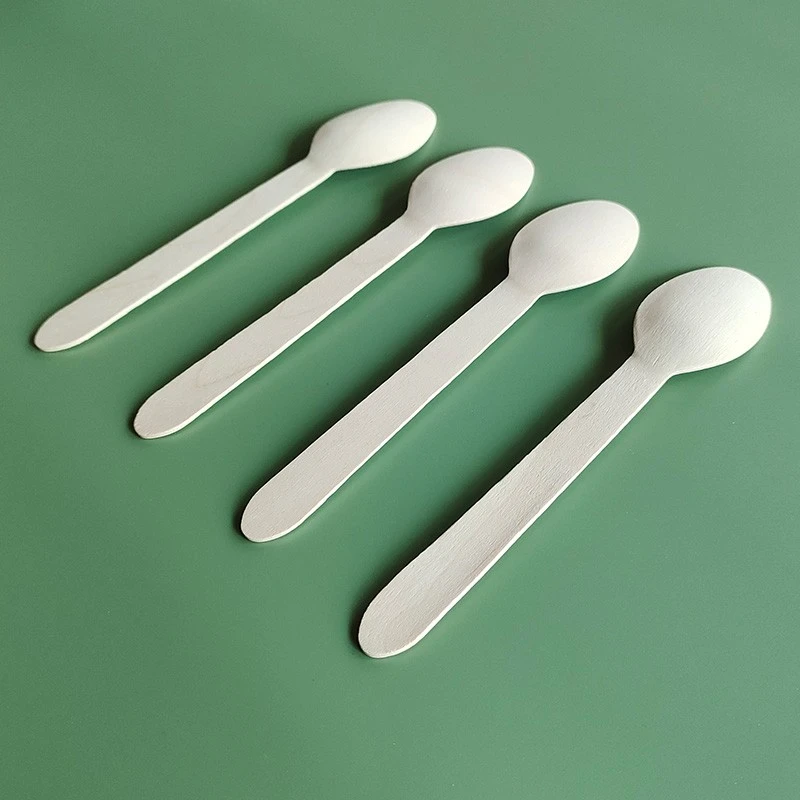 160mm Disposable Wooden Spoon: FDA-Certifiede Cutlery For Catering | Senyang